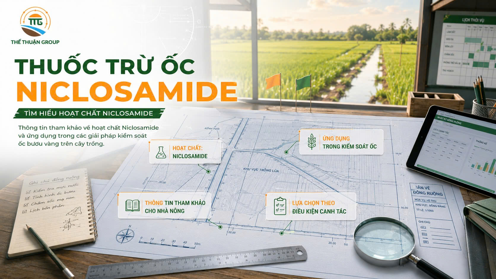 Thuốc trừ ốc niclosamide Thuốc trừ ốc niclosamide