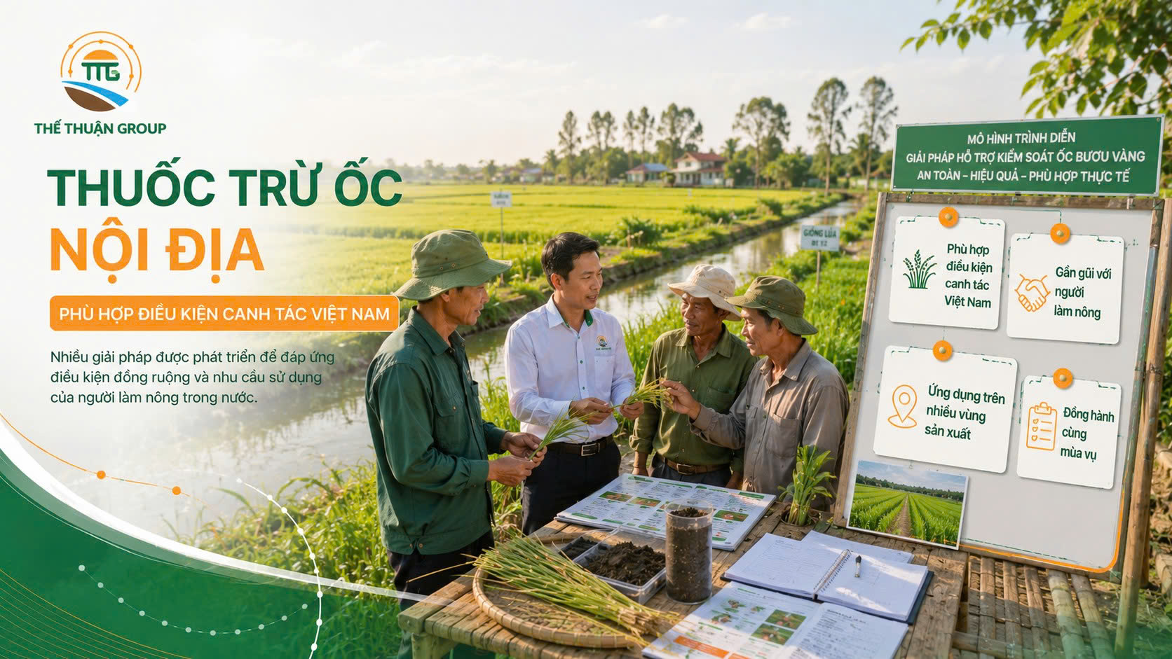 Thuốc trừ ốc nội địa Thuốc trừ ốc nội địa