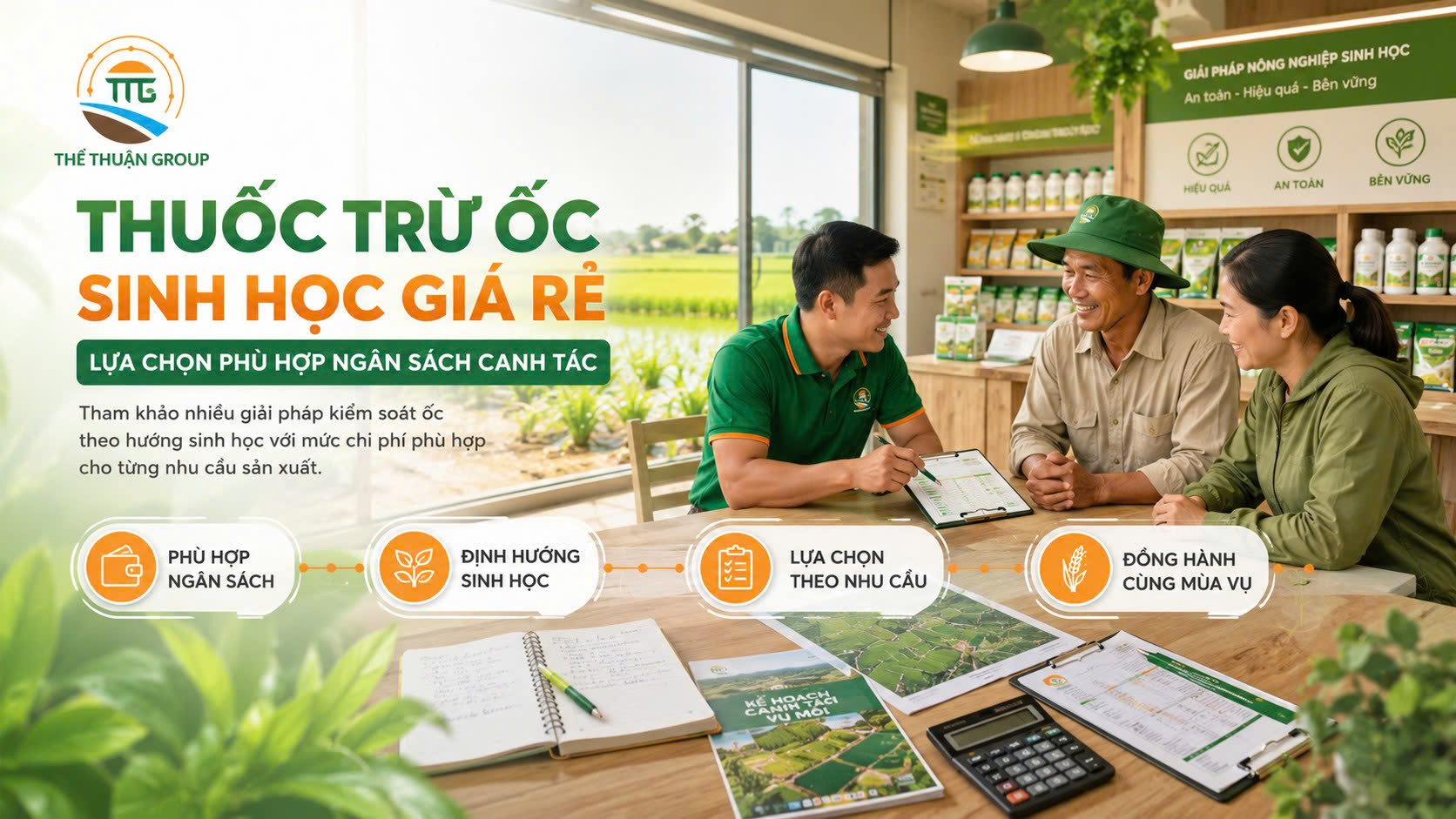 Thuốc trừ ốc sinh học giá rẻ