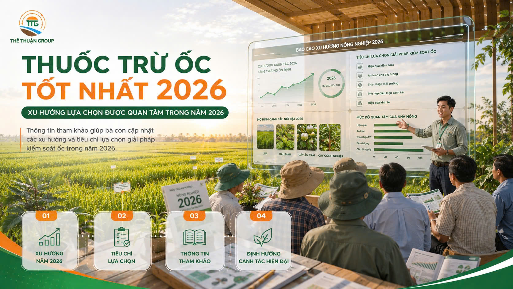 Thuốc trừ ốc tốt nhất 2026 Thuốc trừ ốc tốt nhất 2026