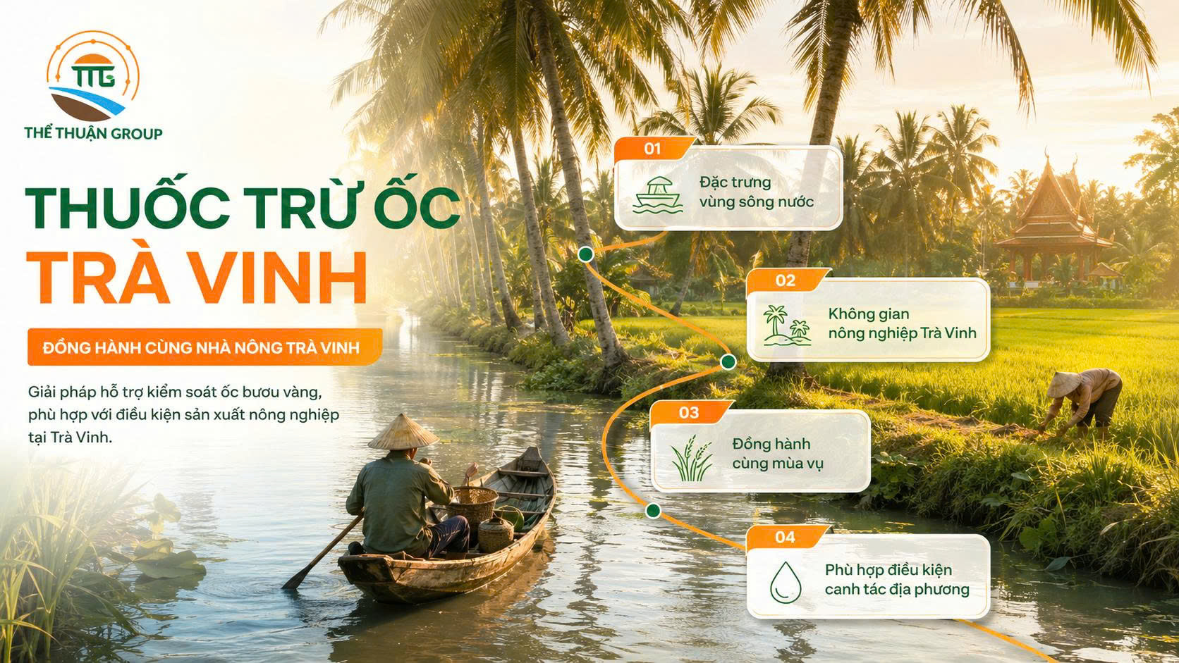 Thuốc trừ ốc trà vinh