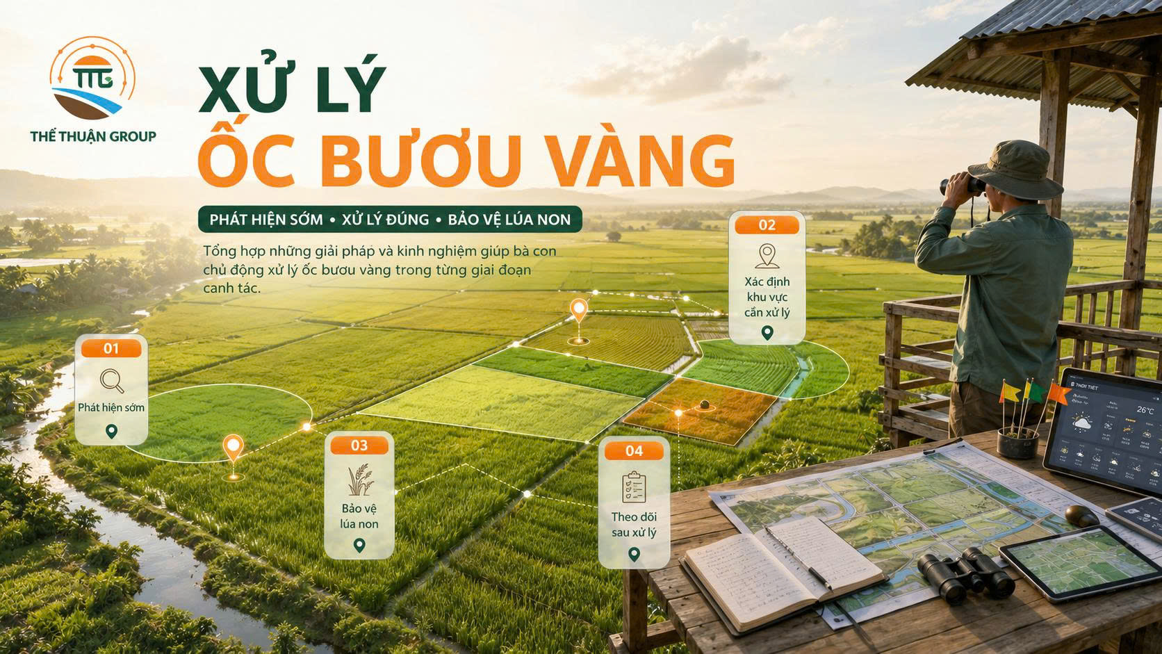 Xử lý ốc bươu vàng