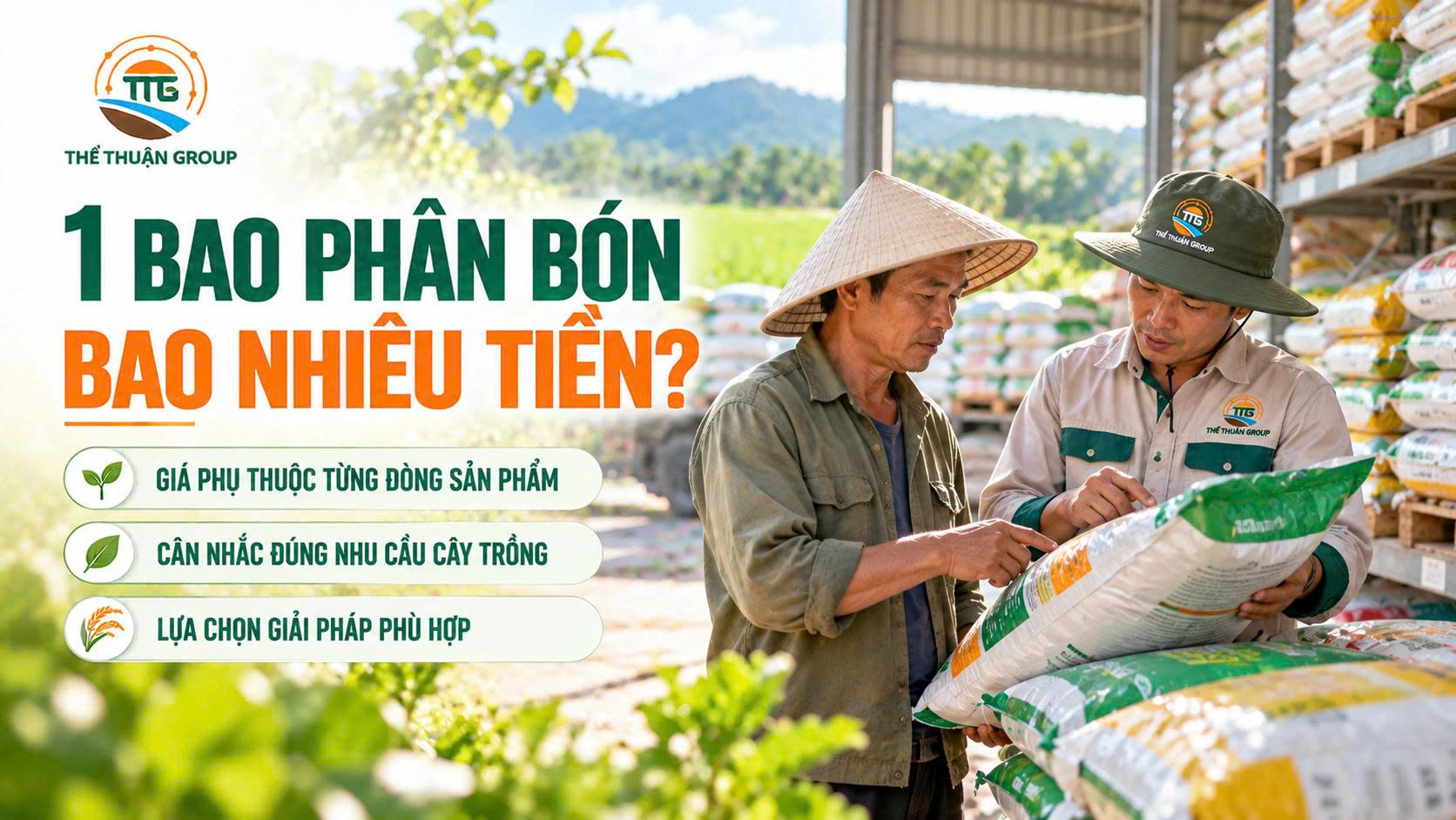 1 bao phân bón bao nhiêu tiền