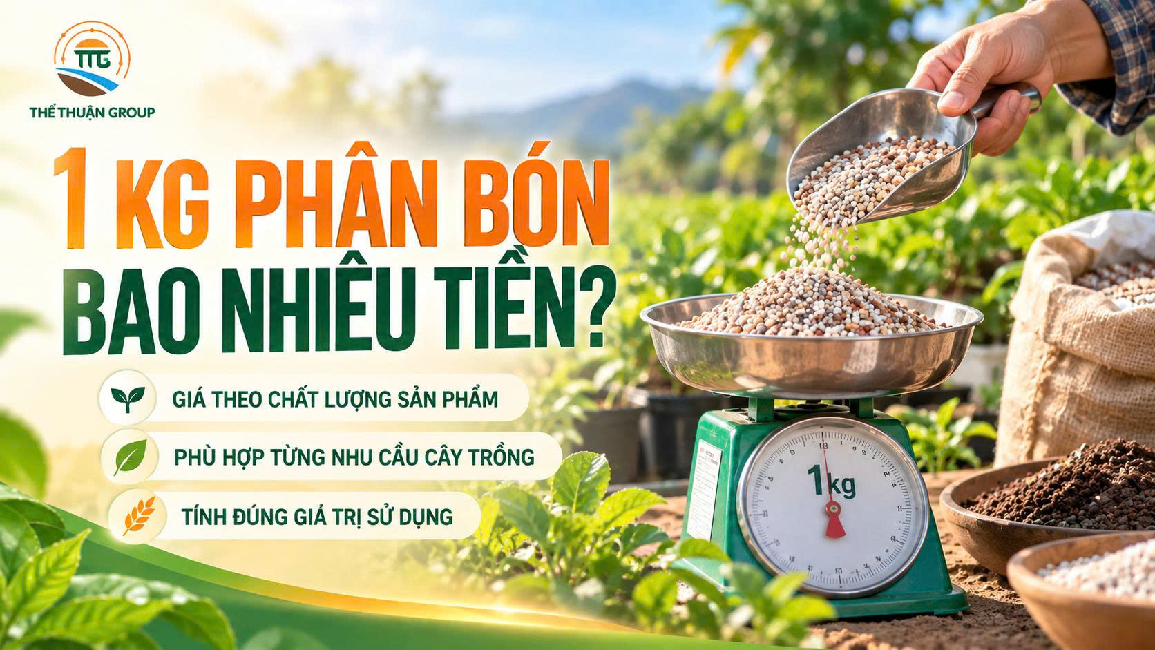 1 kg phân bón bao nhiêu tiền 1 kg phân bón bao nhiêu tiền