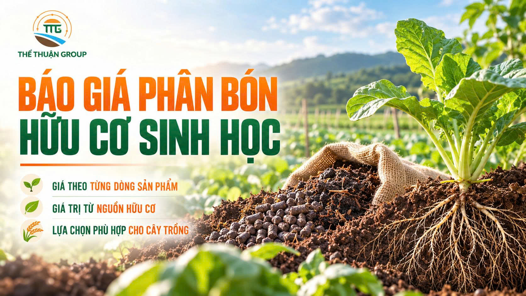 Báo giá phân bón hữu cơ sinh học Báo giá phân bón hữu cơ sinh học