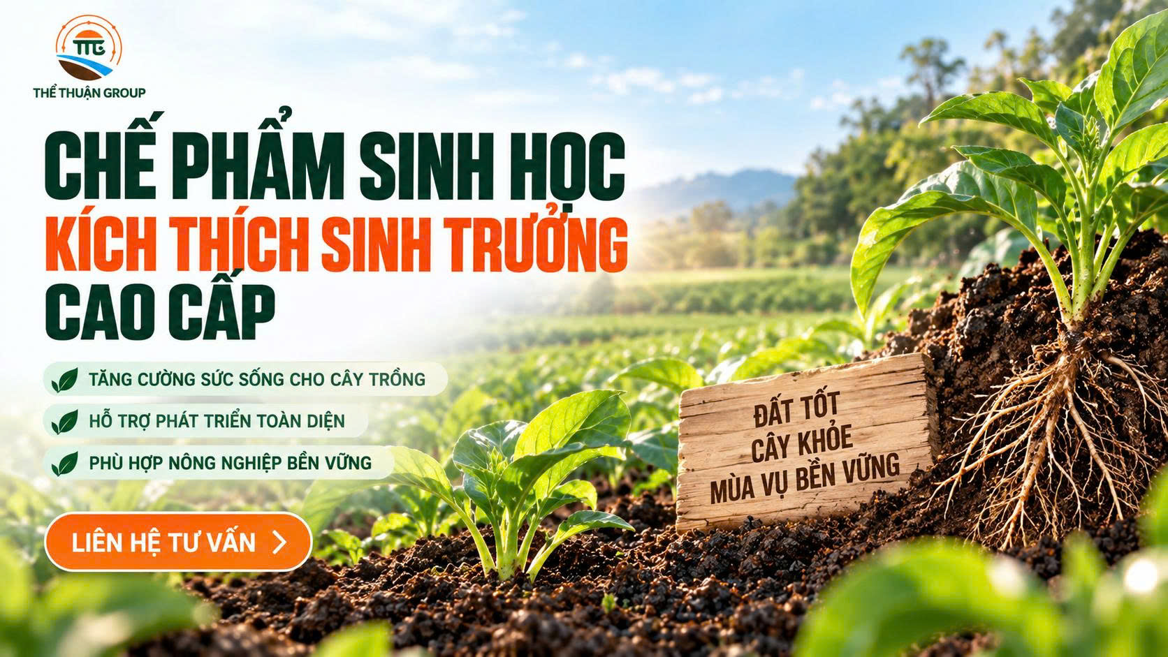 Chế phẩm sinh học kích thích sinh trưởng cao cấp