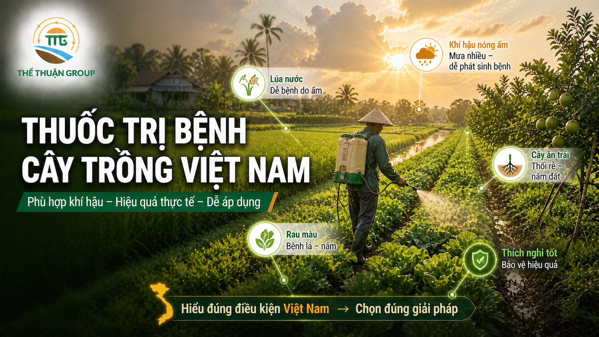 Thuốc trị bệnh cây trồng việt nam
