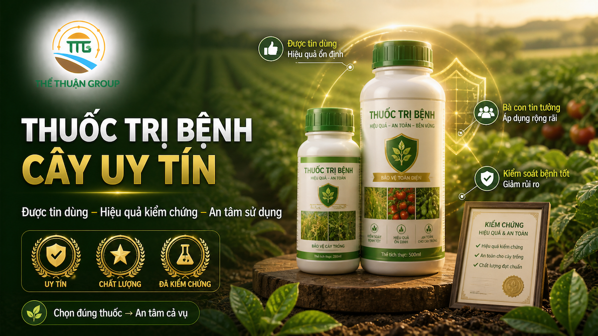 Thuốc trị bệnh cây uy tín
